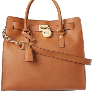 MICHAEL Michael Kors Hamilton Camel Large Tote
